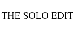THE SOLO EDIT trademark