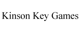 KINSON KEY GAMES trademark