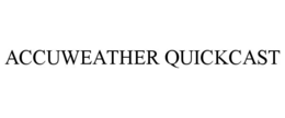 ACCUWEATHER QUICKCAST trademark