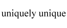 UNIQUELY UNIQUE trademark