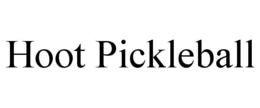 HOOT PICKLEBALL trademark