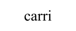 CARRI trademark
