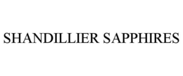SHANDILLIER SAPPHIRES trademark