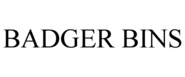 BADGER BINS trademark