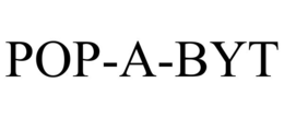 POP-A-BYT trademark