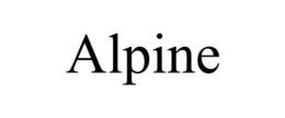 ALPINE trademark
