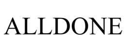 ALLDONE trademark