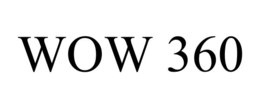 WOW 360 trademark
