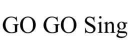 GO GO SING trademark