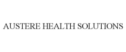 AUSTERE HEALTH SOLUTIONS trademark