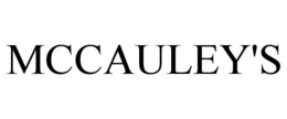 MCCAULEY'S trademark