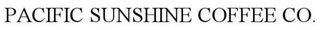 PACIFIC SUNSHINE COFFEE CO. trademark