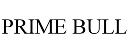 PRIME BULL trademark