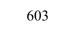603 trademark
