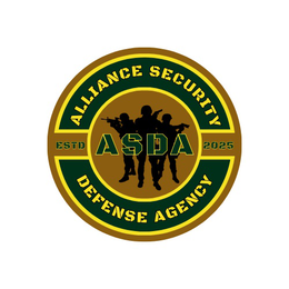 ALLIANCE SECURITY DEFENSE AGENCY ESTD 2025 ASDA trademark