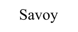 SAVOY trademark