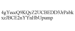 4GYECCQ9KQYZ2UCBEDD3JRPABKXZJBCE2NYYNHBUPUMP trademark