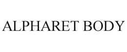 ALPHARET BODY trademark