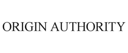 ORIGIN AUTHORITY trademark