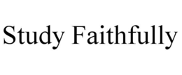 STUDY FAITHFULLY trademark