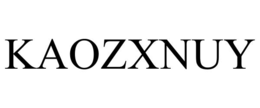 KAOZXNUY trademark