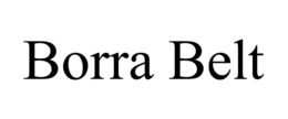 BORRA BELT trademark