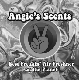 ANGIE'S SCENTS BEST FREAKIN' AIR FRESHNER ON THE PLANET trademark