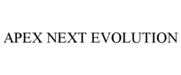 APEX NEXT EVOLUTION trademark