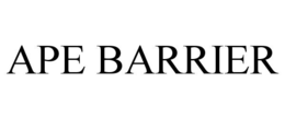 APE BARRIER trademark