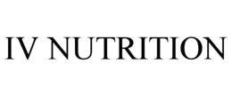 IV NUTRITION trademark