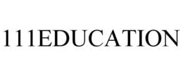 111EDUCATION trademark