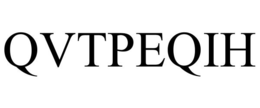 QVTPEQIH trademark