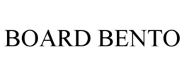 BOARD BENTO trademark