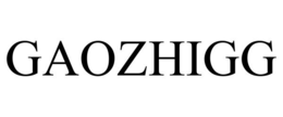 GAOZHIGG trademark
