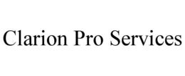 CLARION PRO SERVICES trademark
