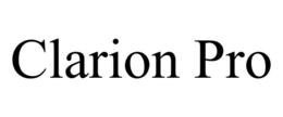 CLARION PRO trademark