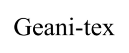 GEANI-TEX trademark
