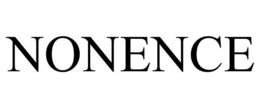 NONENCE trademark