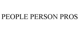 PEOPLE PERSON PROS trademark