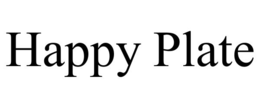 HAPPY PLATE trademark