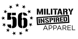 56  MILITARY INSPIRED APPAREL trademark