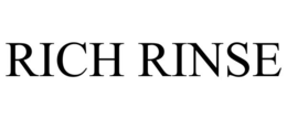 RICH RINSE trademark