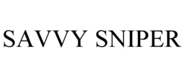 SAVVY SNIPER trademark
