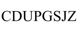 CDUPGSJZ trademark