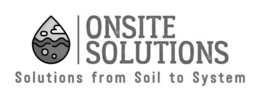 ONSITE SOLUTIONS SOLUTIONS FROM SOIL TO SYSTEM trademark