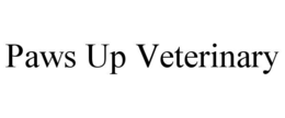 PAWS UP VETERINARY trademark