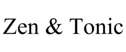 ZEN & TONIC trademark