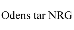 ODENS TAR NRG trademark