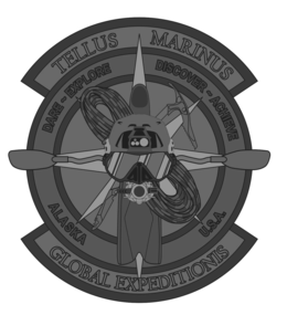 U.S.A. ALASKA DISCOVER 1 ACHIEVE GLOBAL EXPEDITIONIS DARE 1 EXPLORE MARINUS TELLUS trademark
