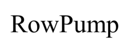 ROWPUMP trademark
